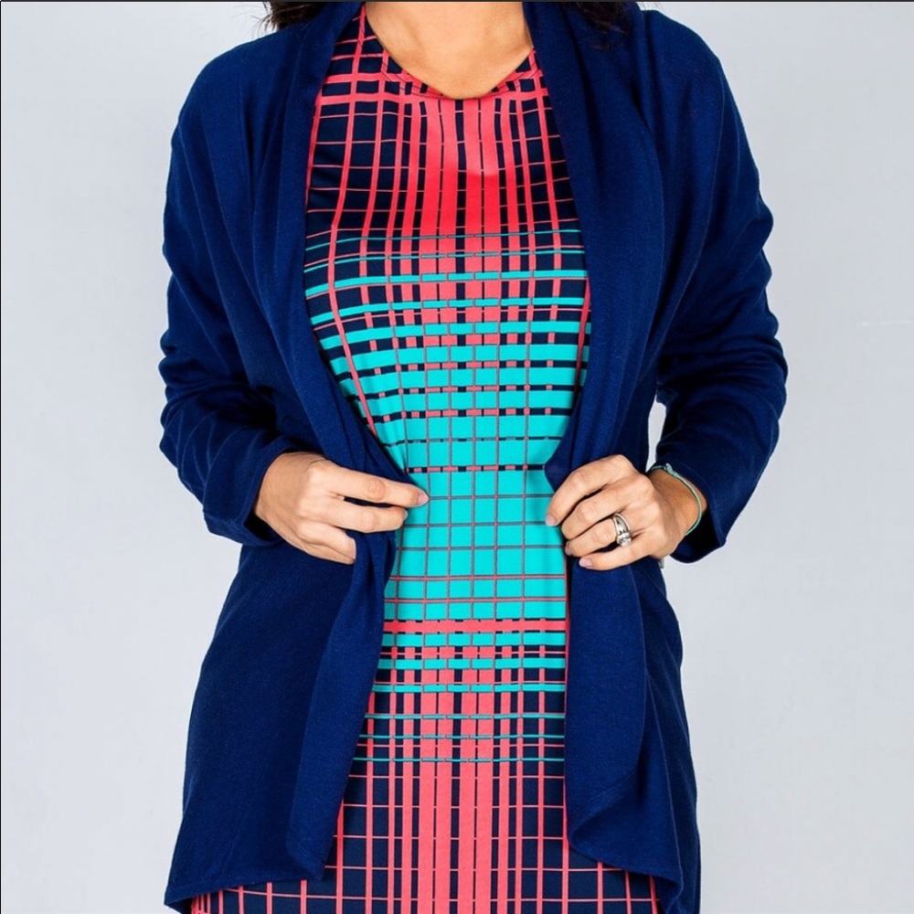 Boutique-Tracy Negoshian Marina Sweater Blue Ink